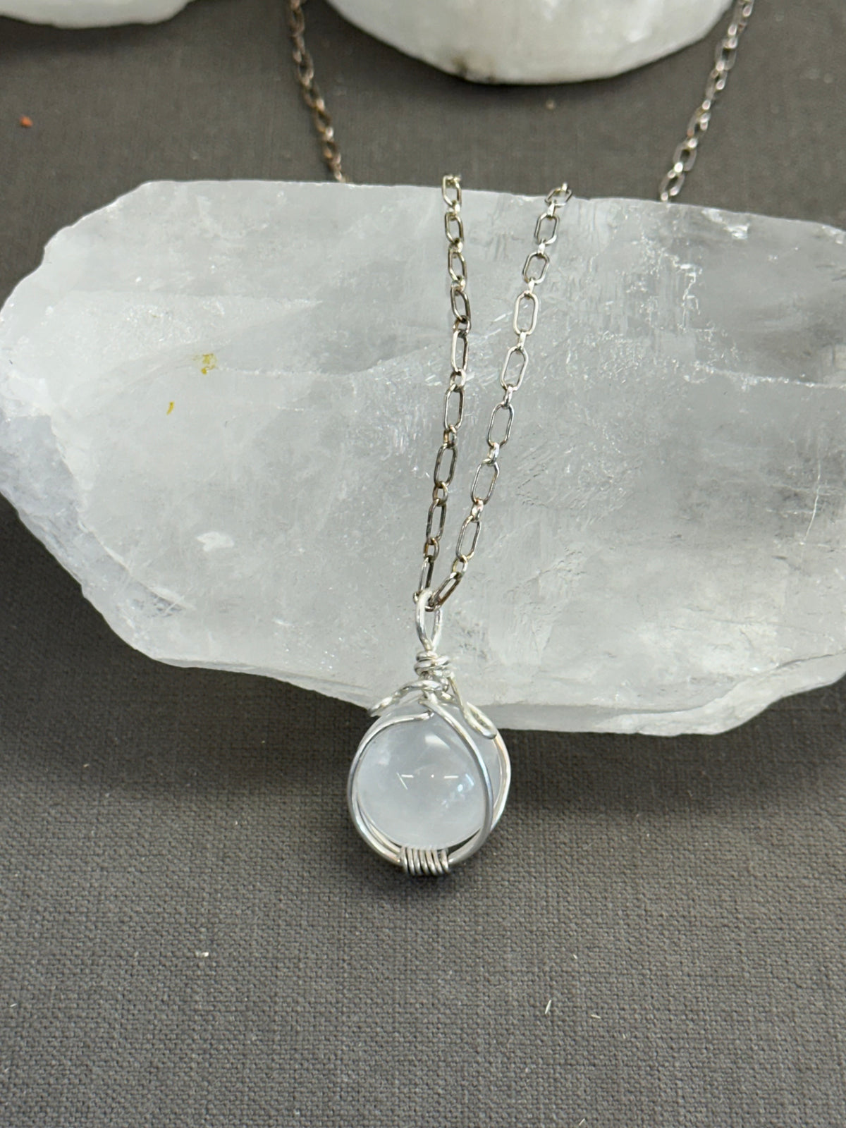 Quartz Sphere pendant