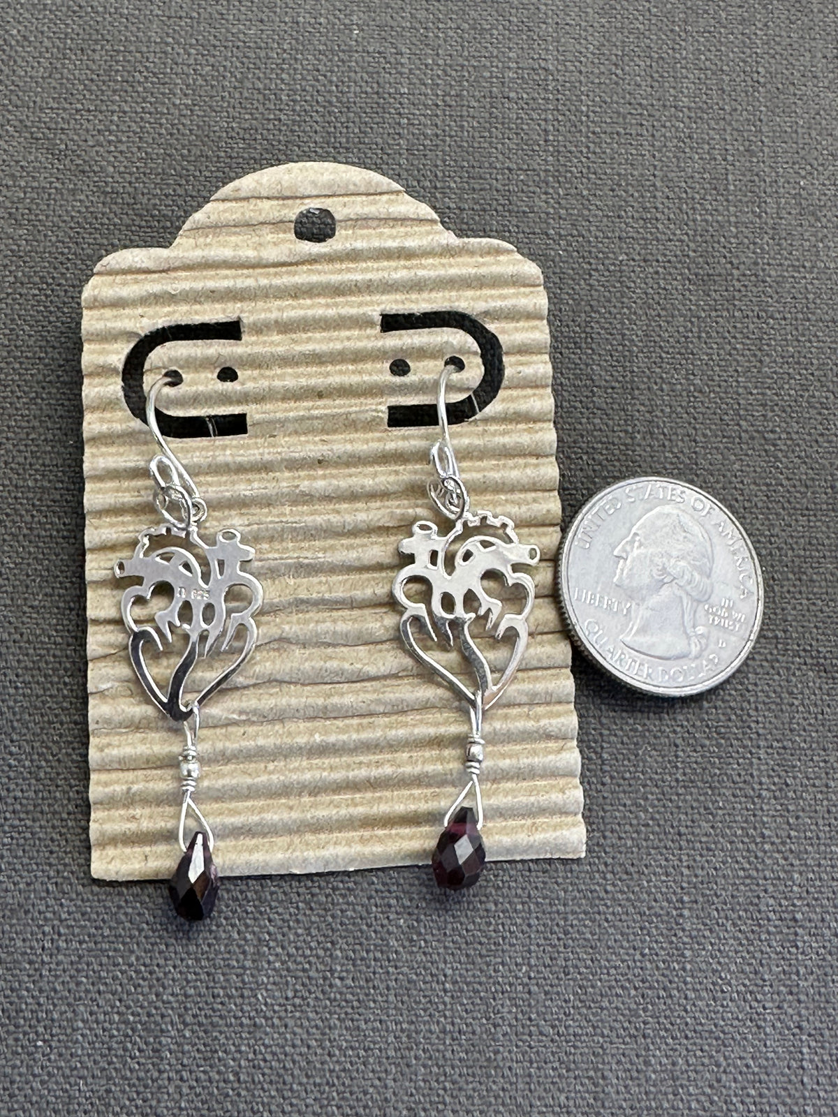 Here's My Heart earrings