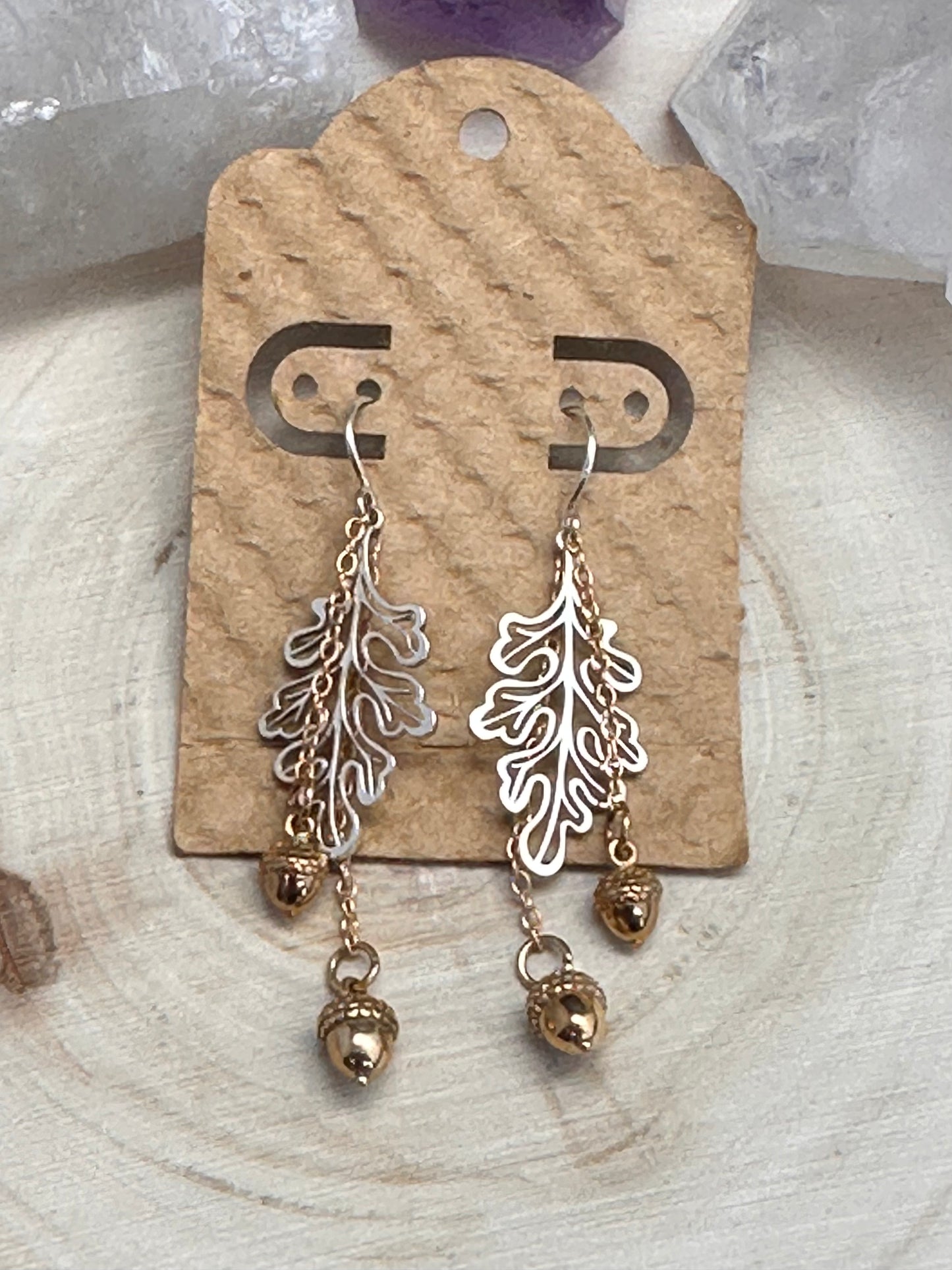 Oakleaf earrings