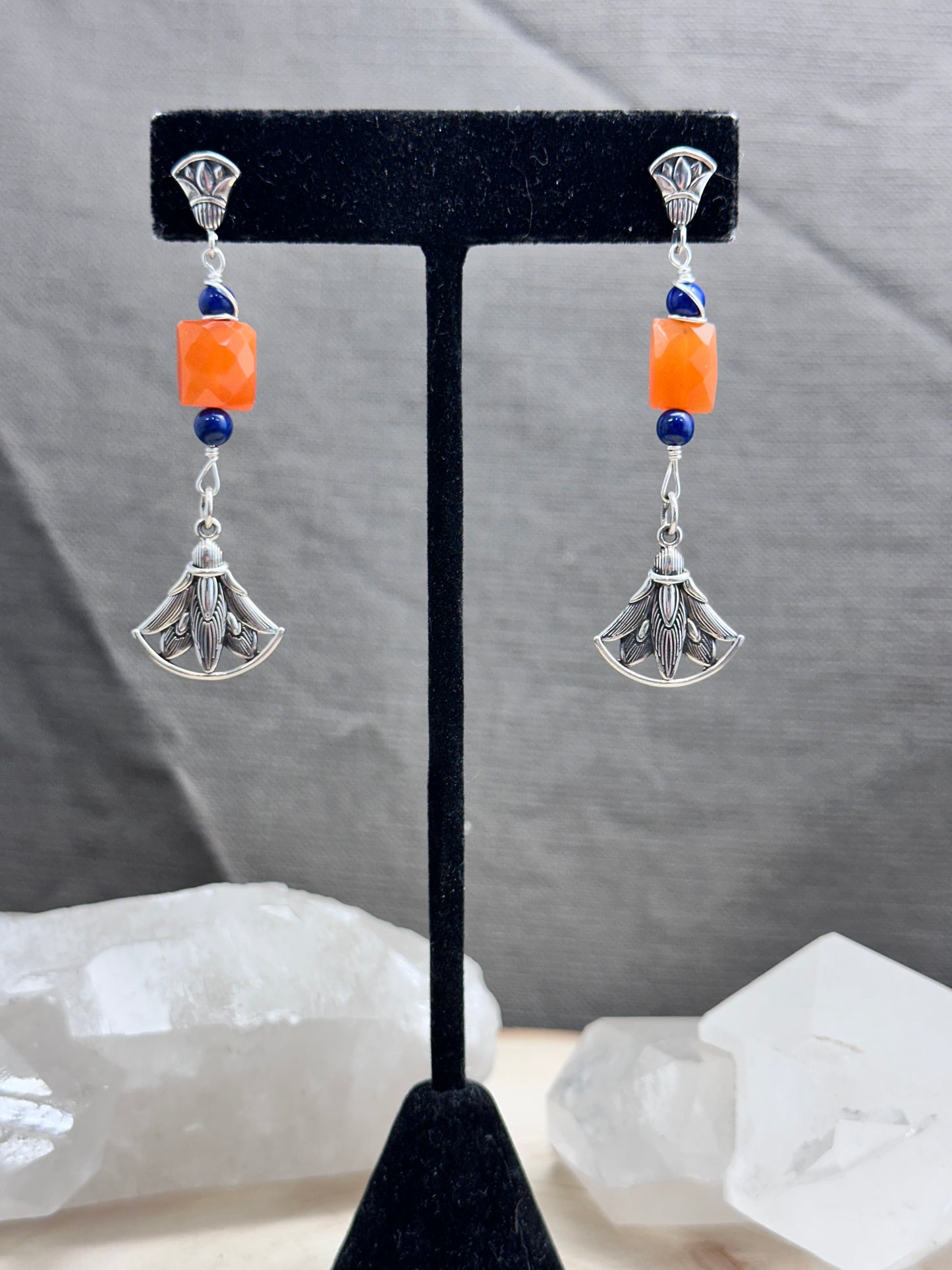 Ancient Lotus earrings