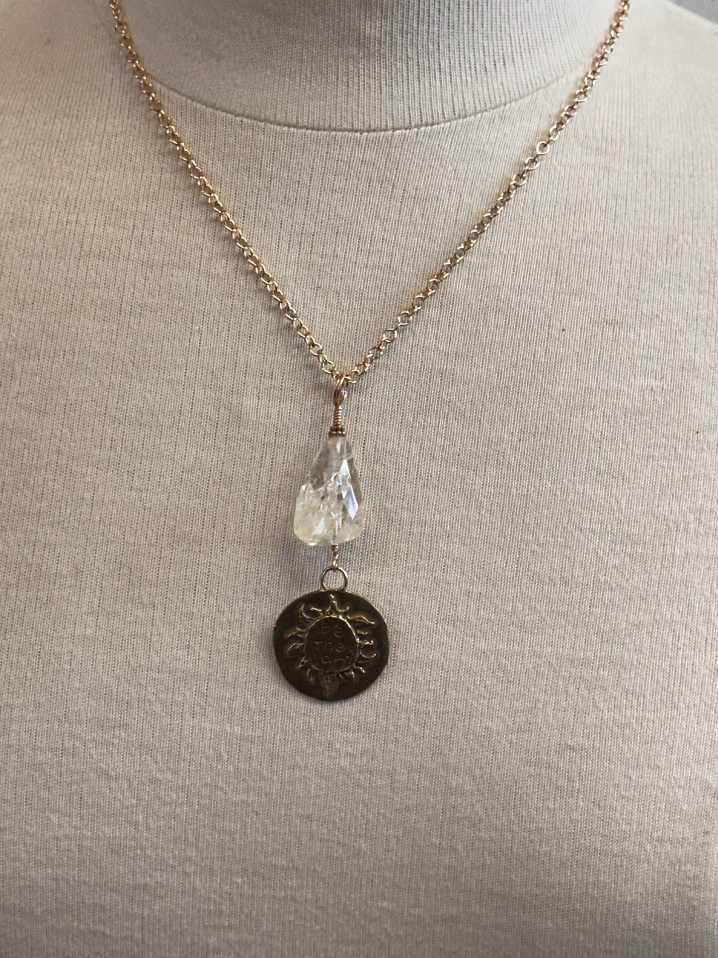 Be the Light pendant