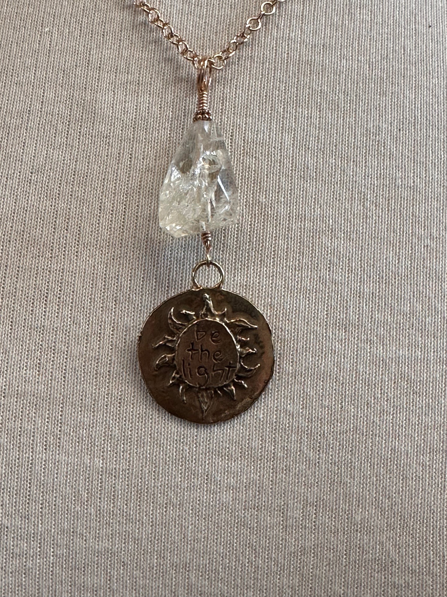 Be the Light pendant