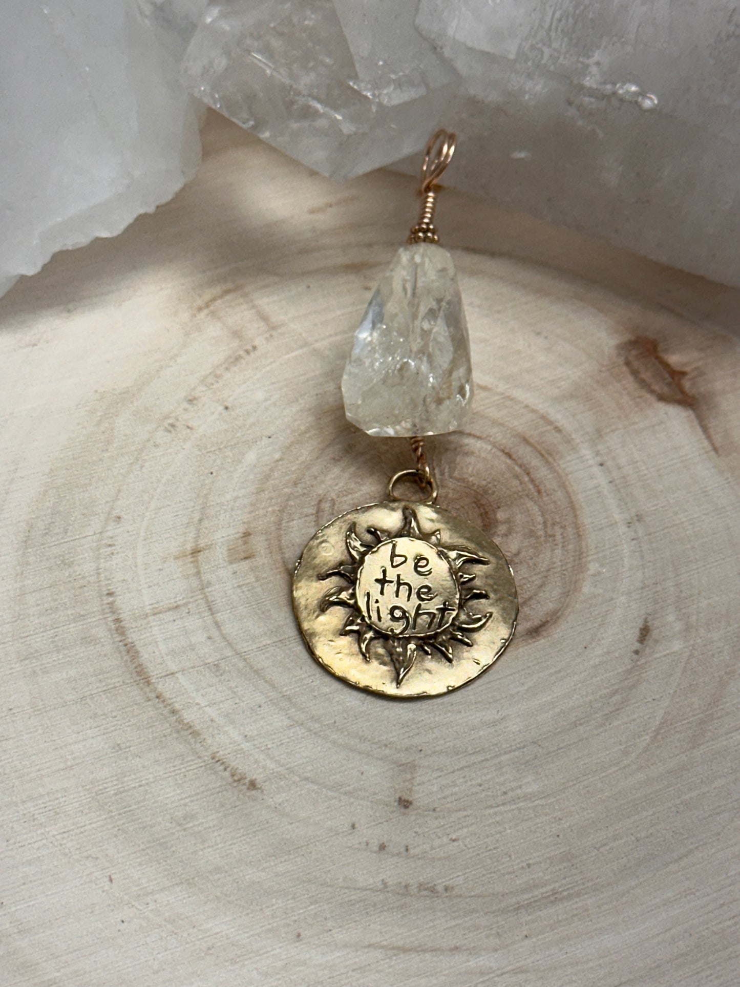 Be the Light pendant