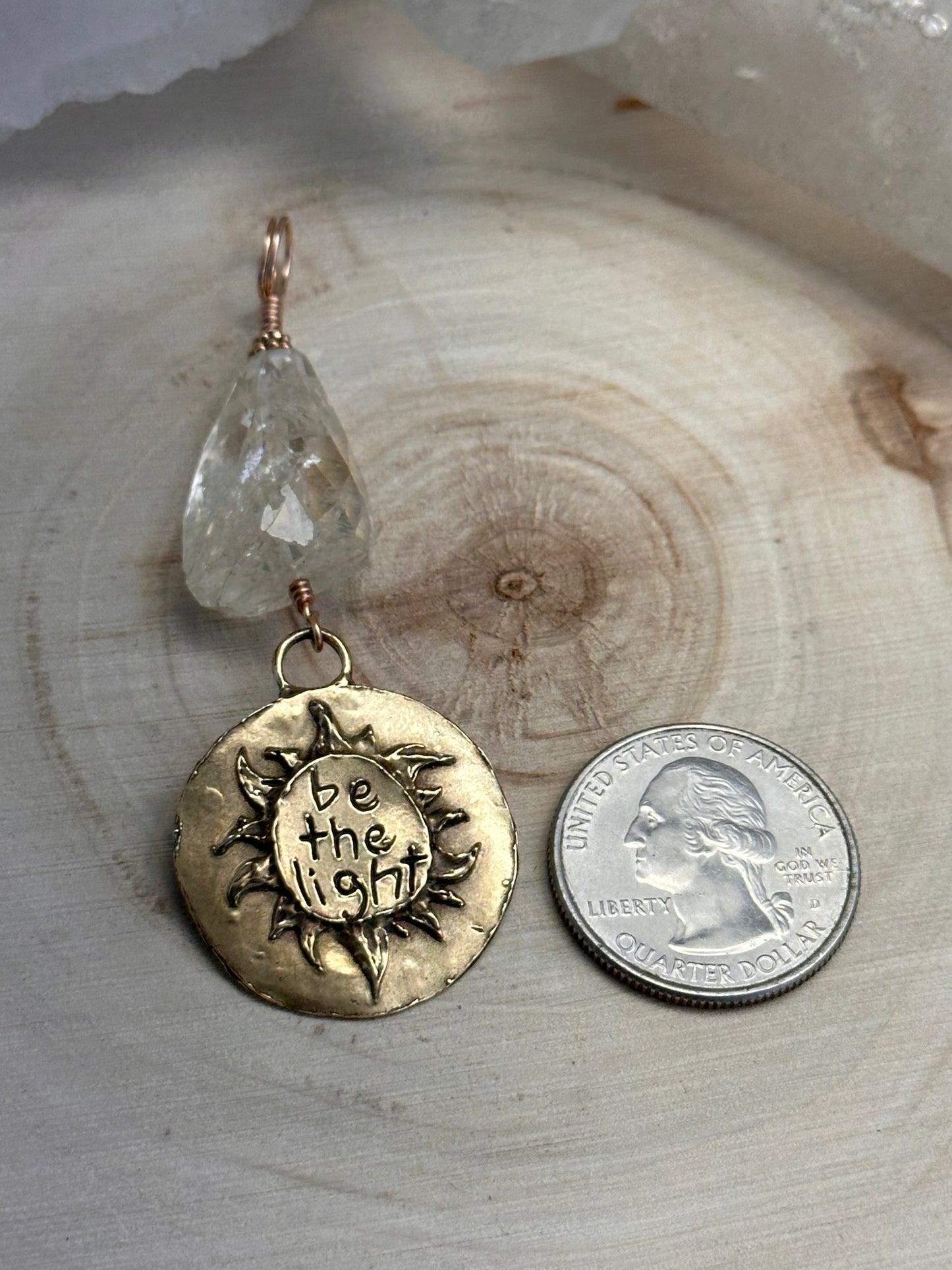 Be the Light pendant