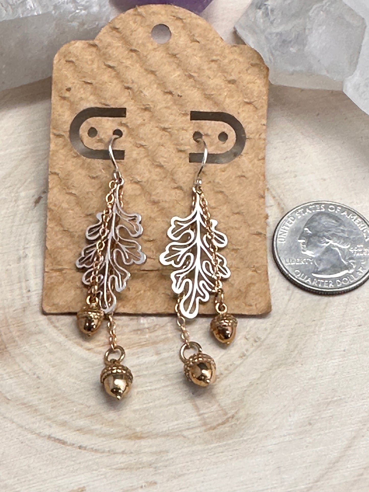 Oakleaf earrings