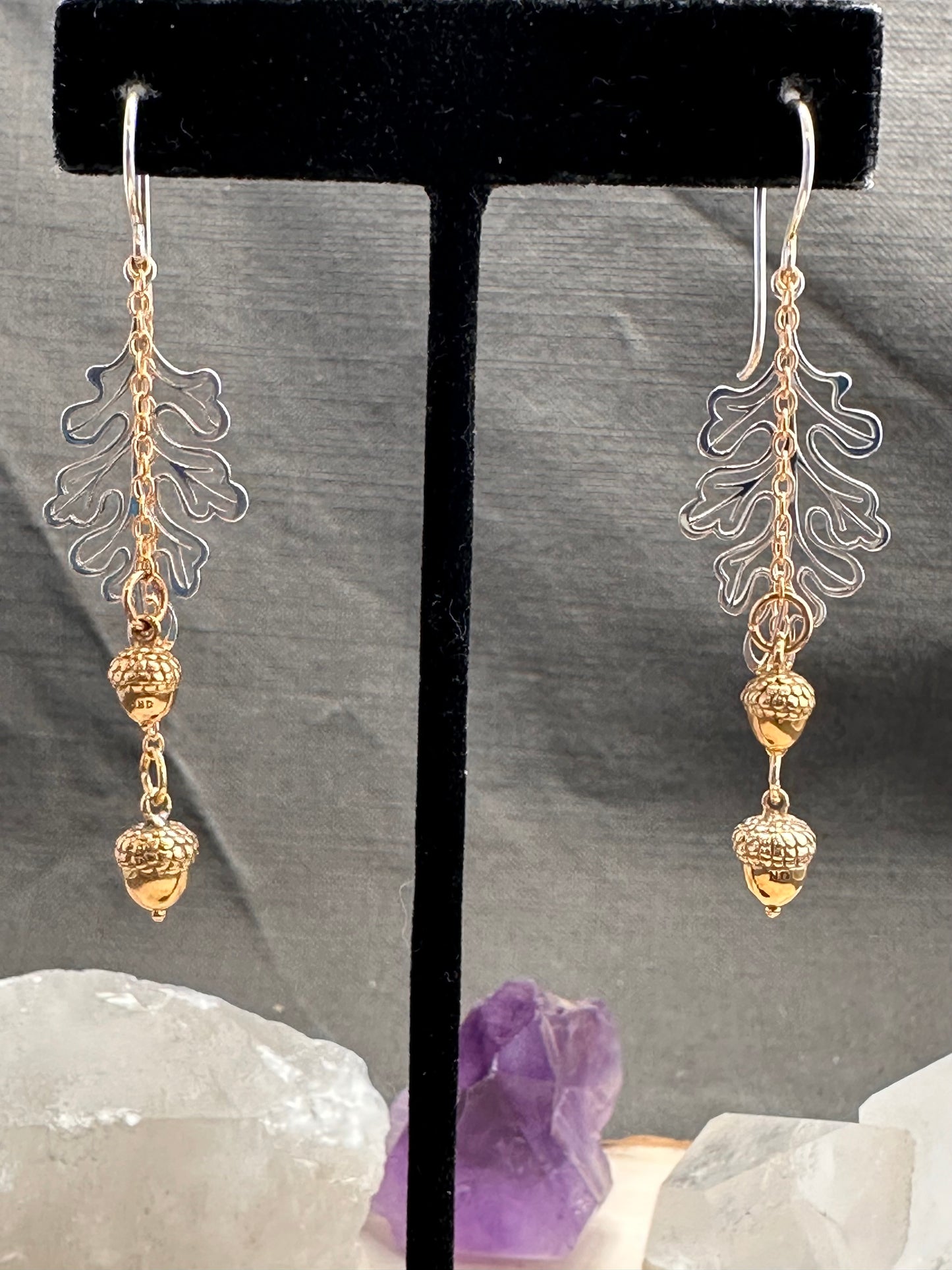 Oakleaf earrings