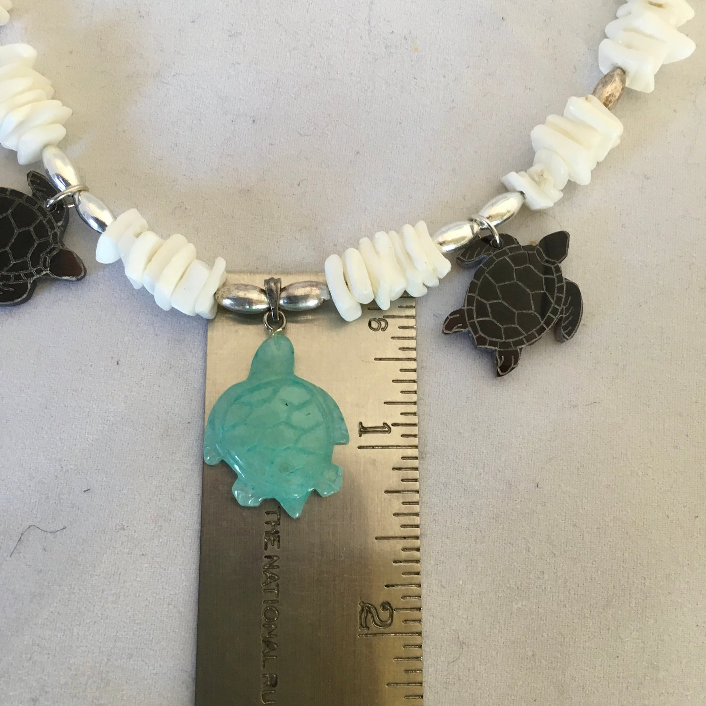 necklace "Crush" Sea Turtle charms, Shell necklace, Surfer wear, Ocean jewelry, Gender Neutral, Reiki charged, Gift idea, Mens necklace