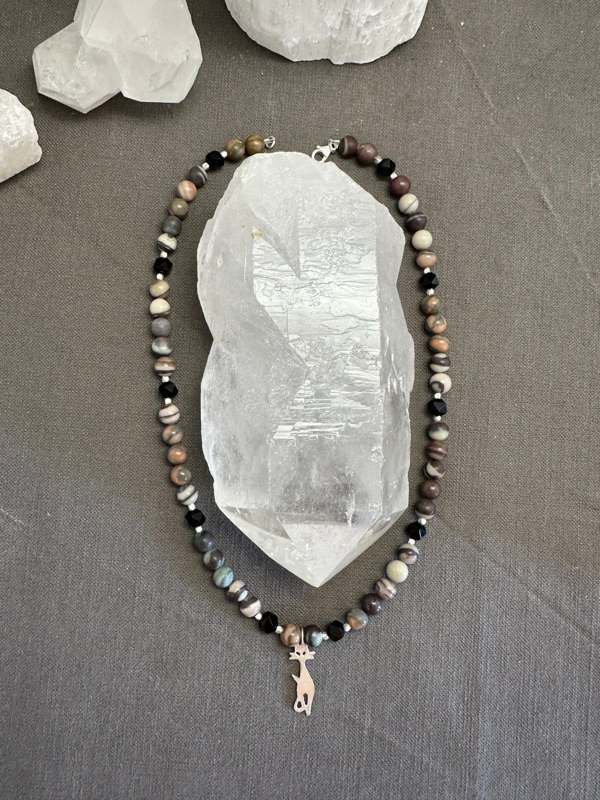 Calico Cat necklace