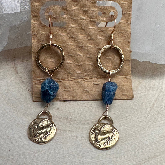 Bronze Pterripus earrings