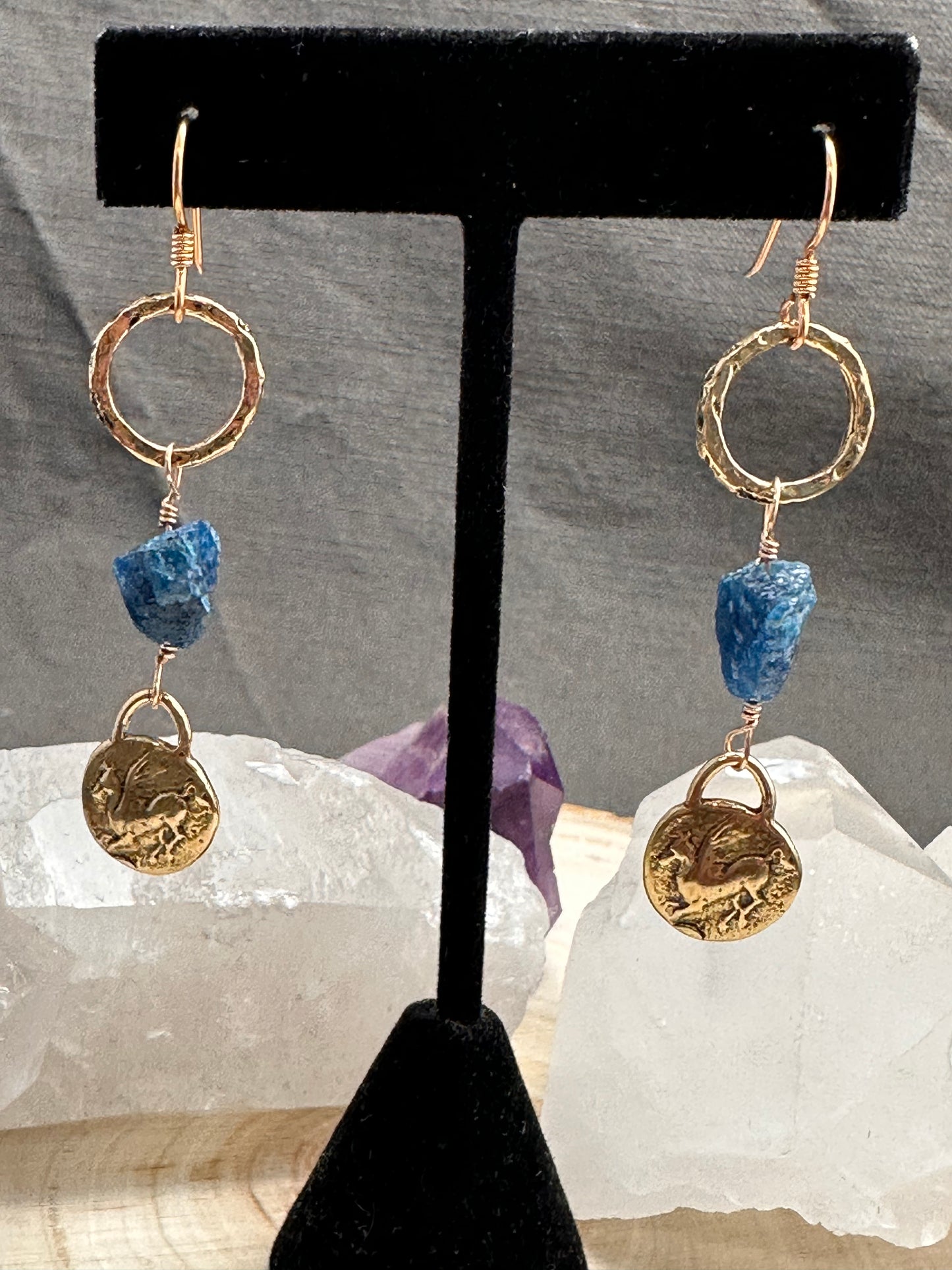 Bronze Pterripus earrings