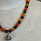 Jack-o’-lantern necklace