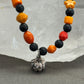 Jack-o’-lantern necklace