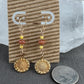 Sunflowers earrings