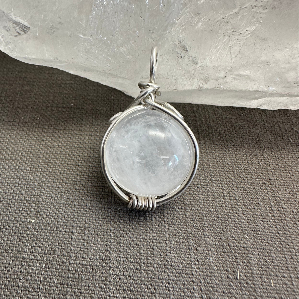 Quartz Sphere pendant