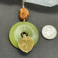 Flaming Leaf pendant