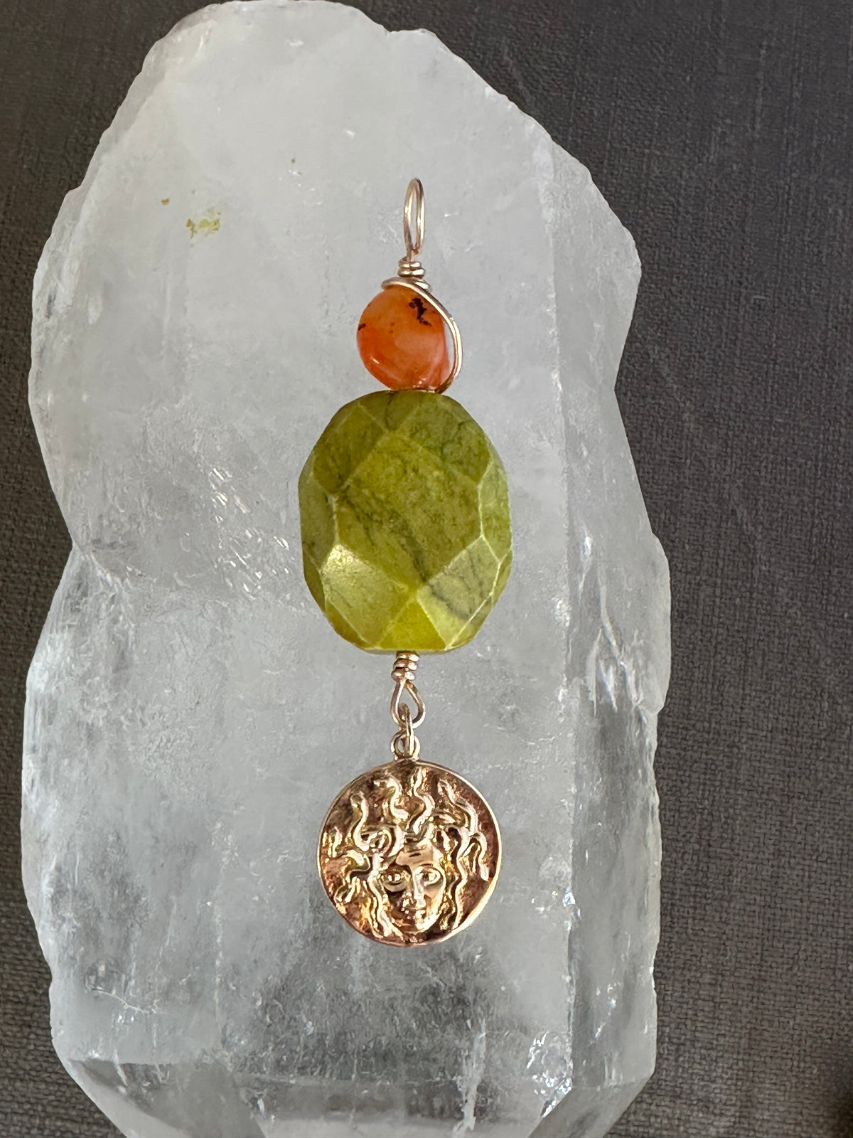 Medusa pendant