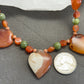 Flaming Shields necklace