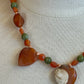Flaming Shields necklace