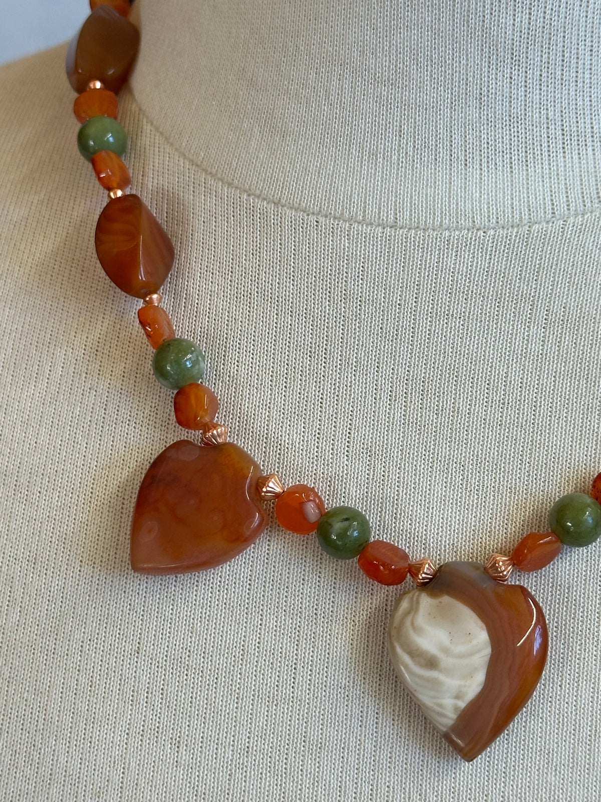 Flaming Shields necklace