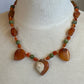 Flaming Shields necklace