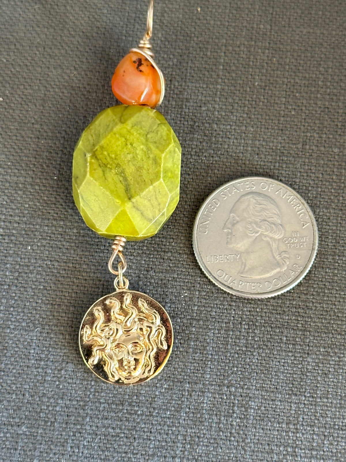Medusa pendant
