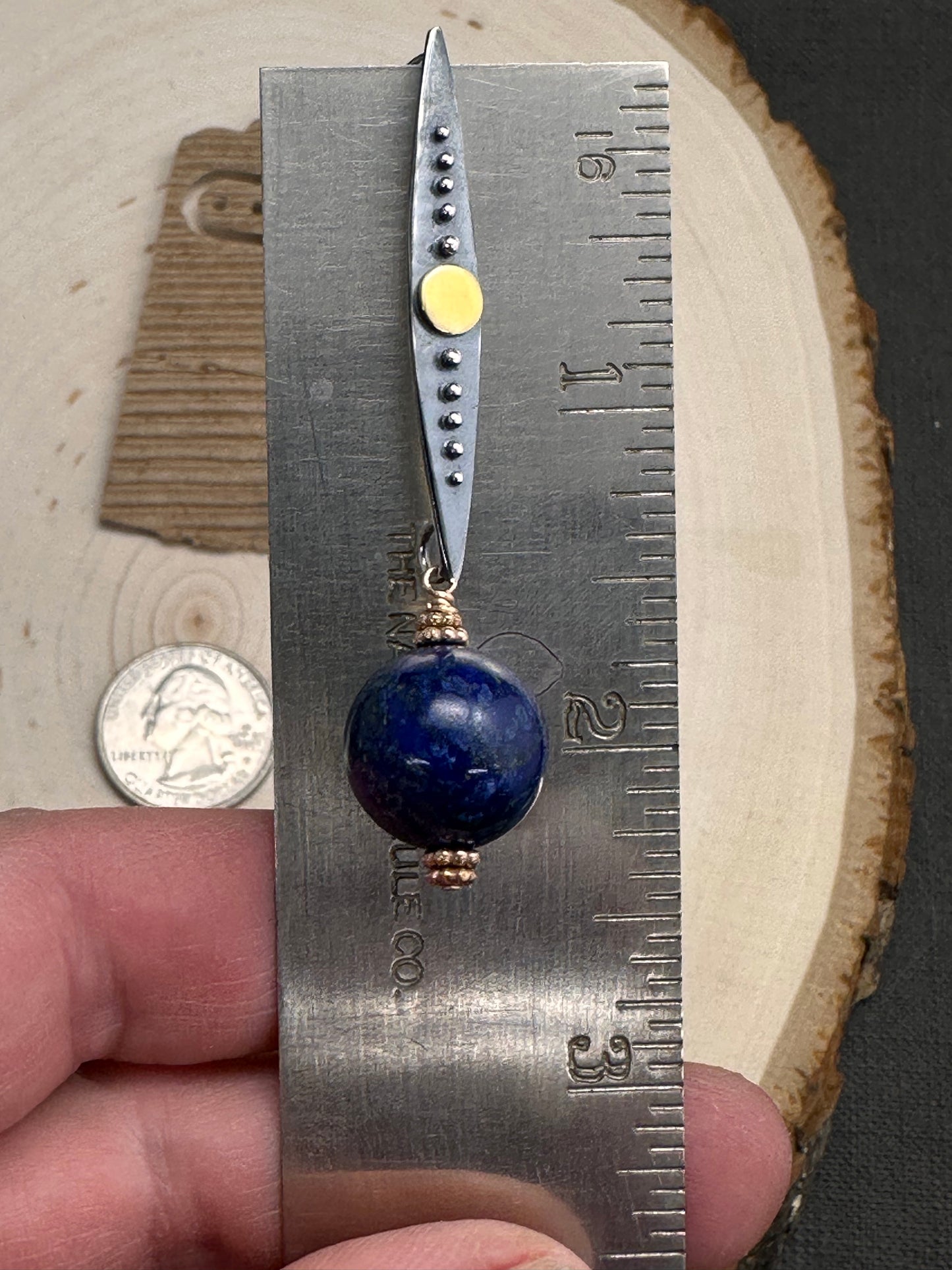 Lapis Phase earrings