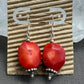 Sunburst Coral earrings