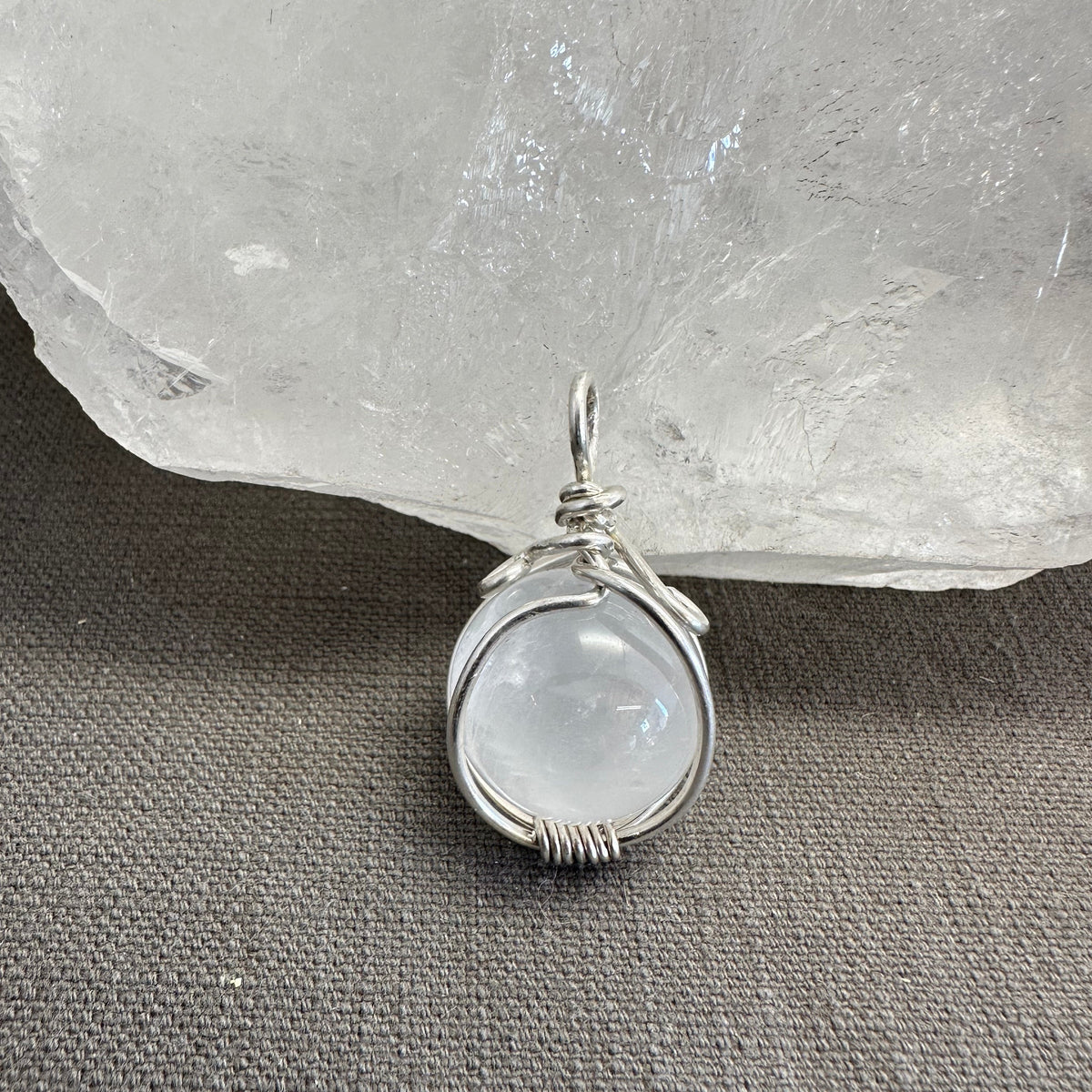 Quartz Sphere pendant