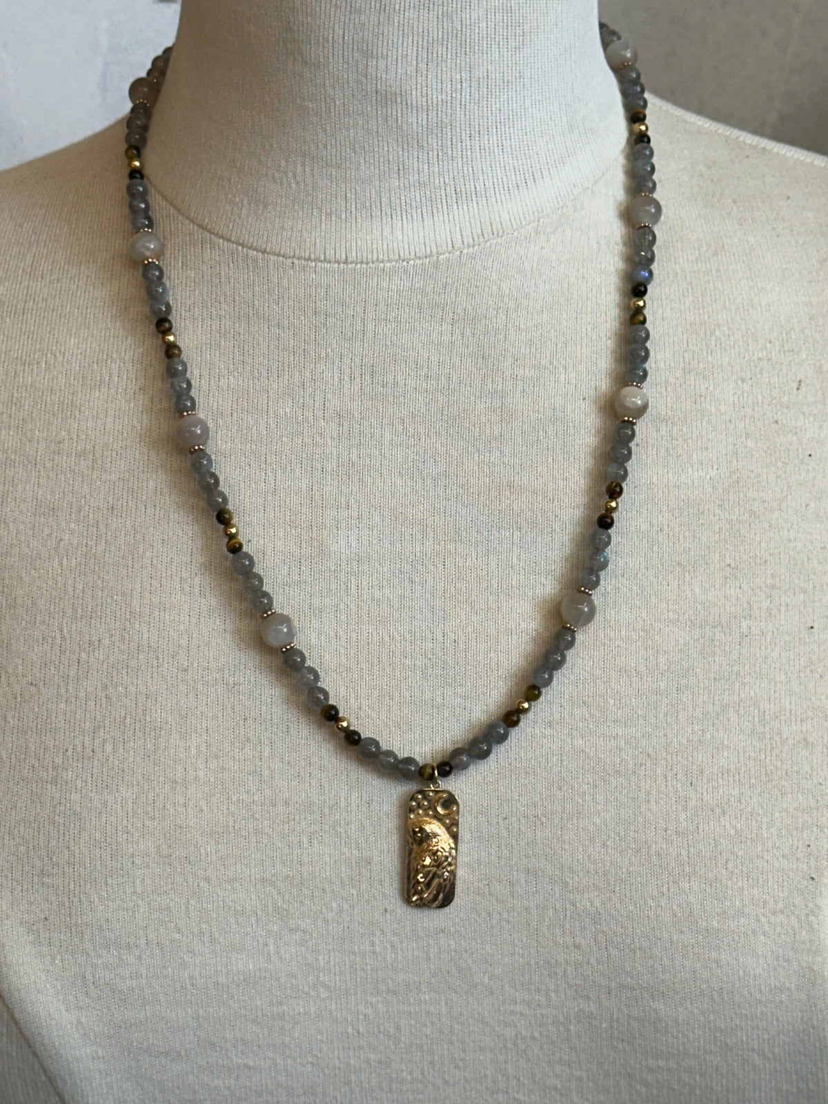 Ghost Owl necklace