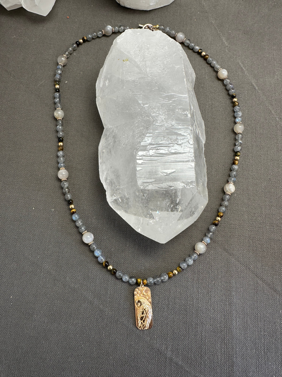 Ghost Owl necklace
