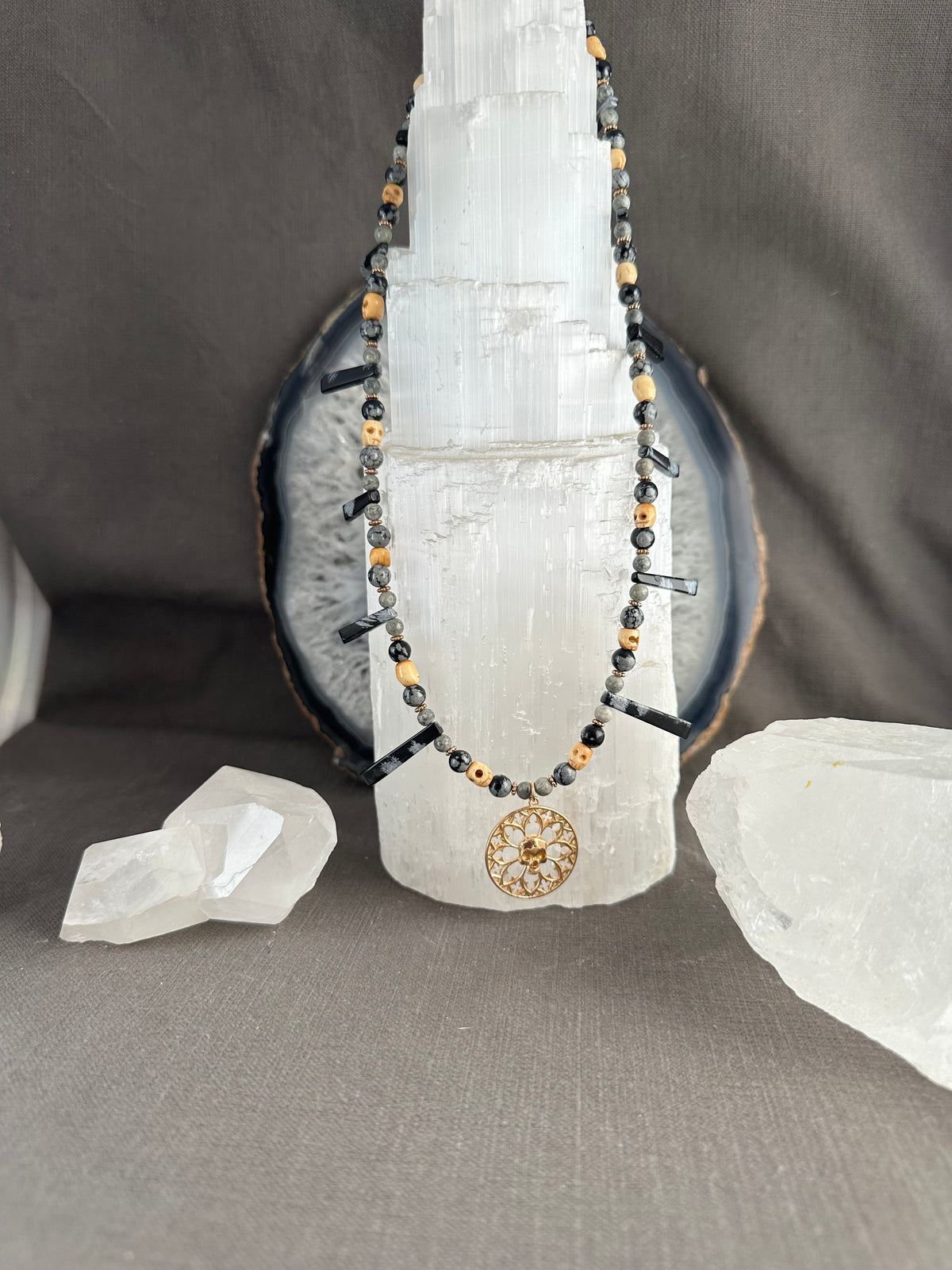 Gothic Skulls necklace