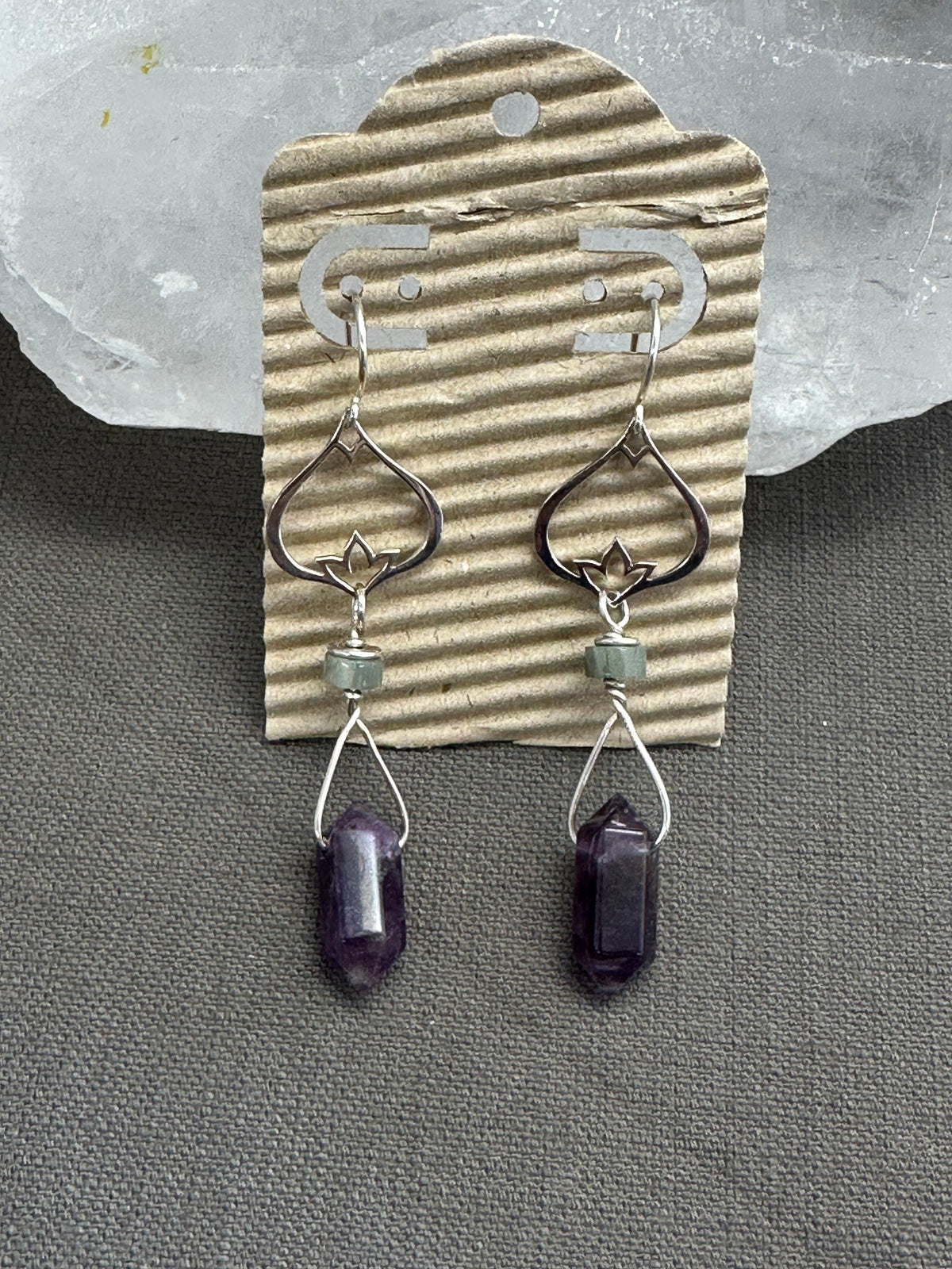 Arabesque Lotus earrings