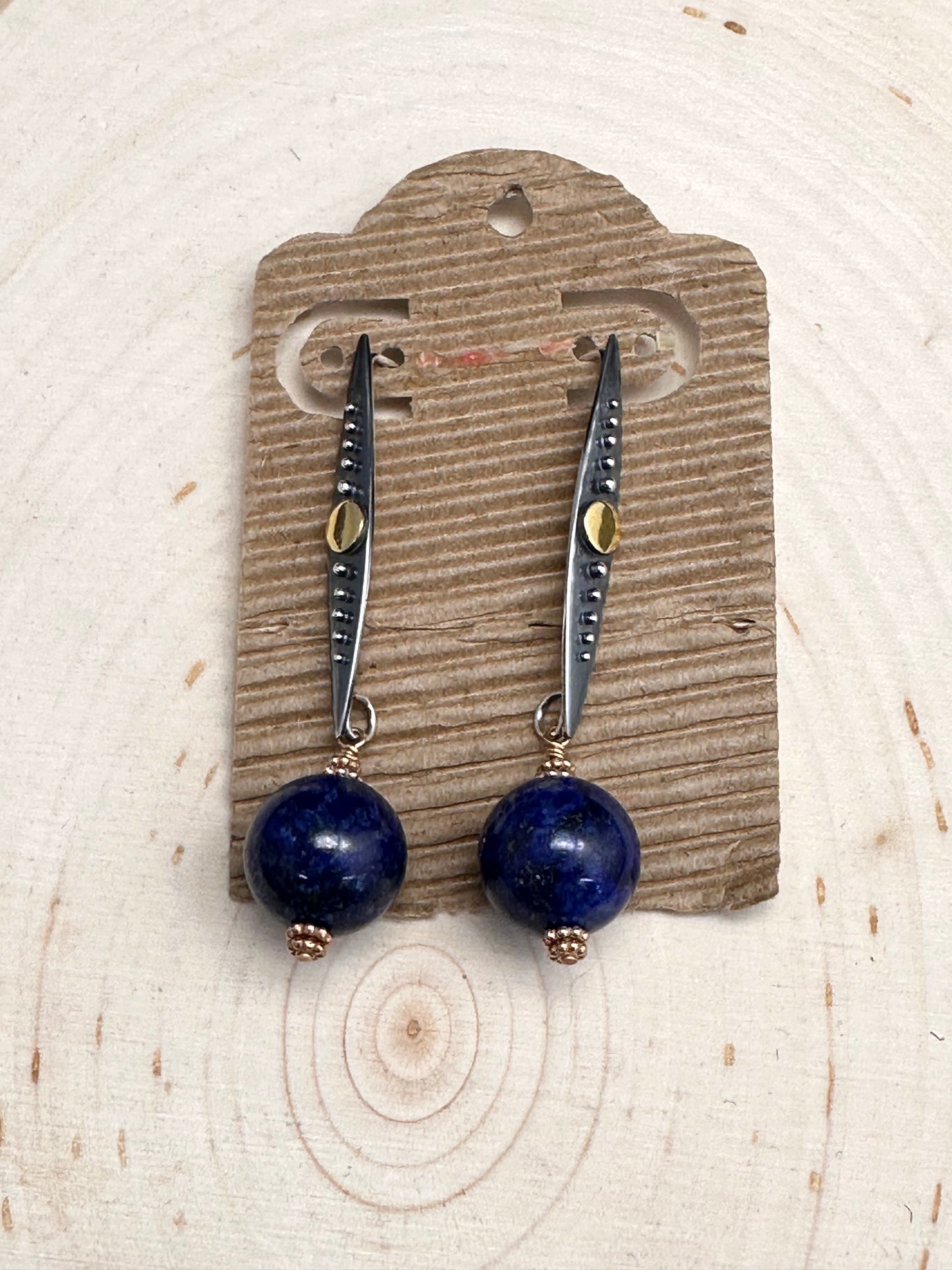 Lapis Phase earrings