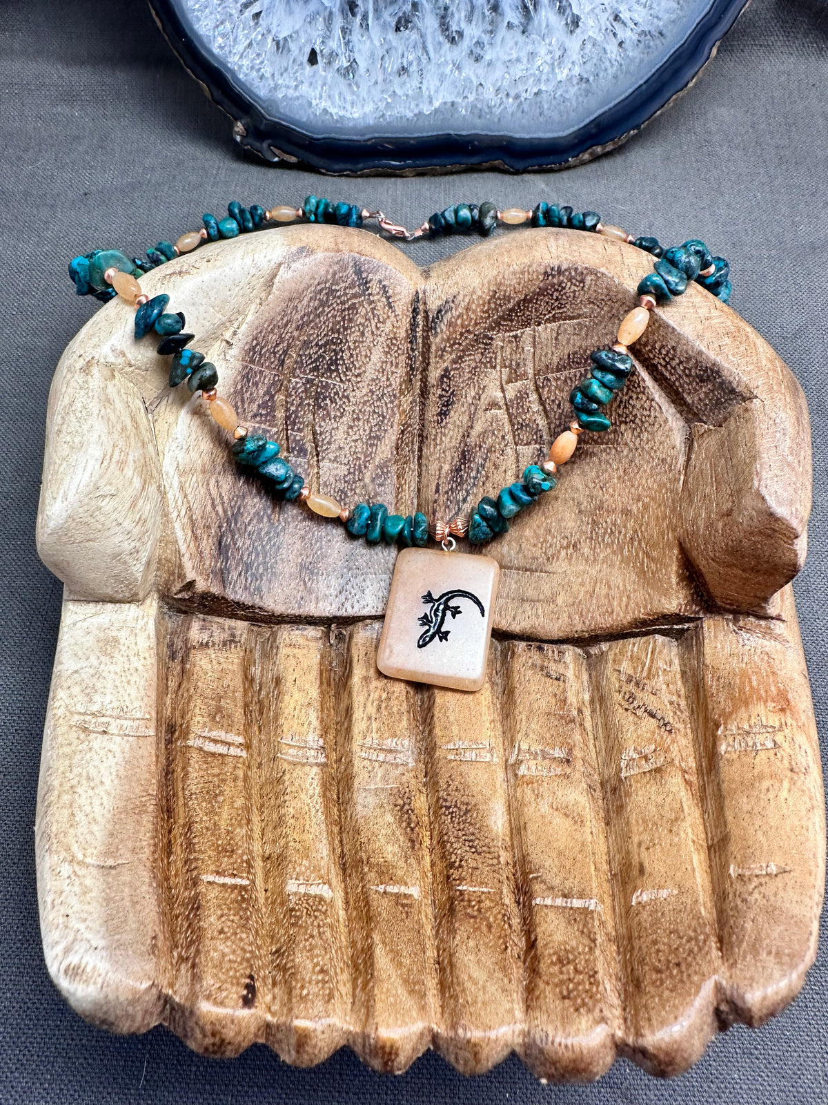 Lizard Spirit necklace
