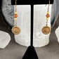 Sunflowers earrings