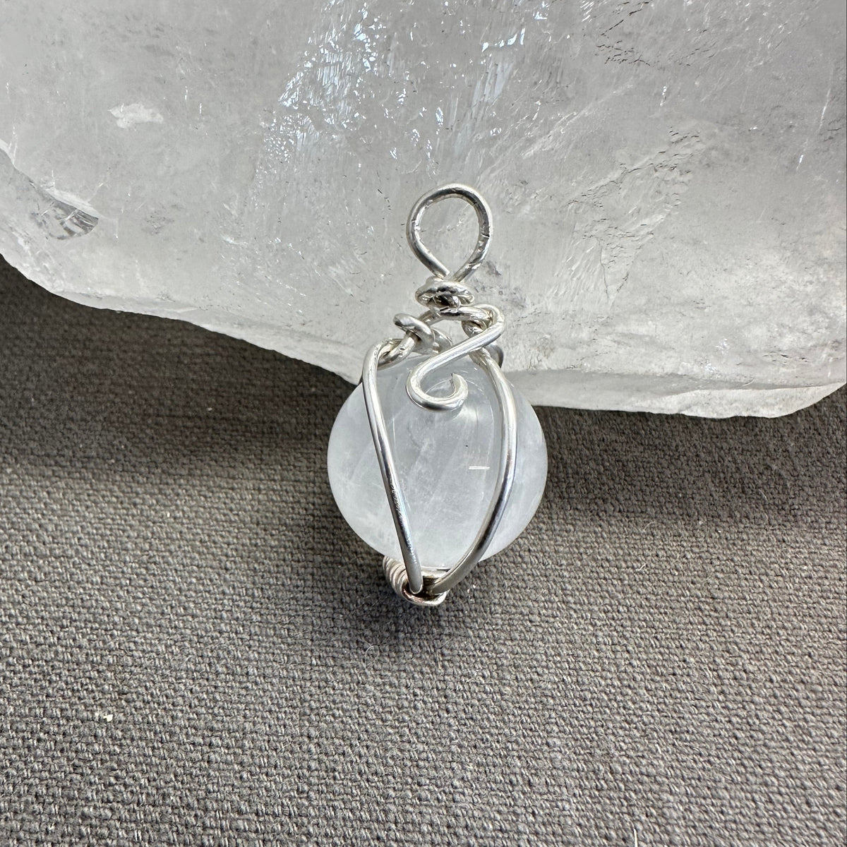 Quartz Sphere pendant