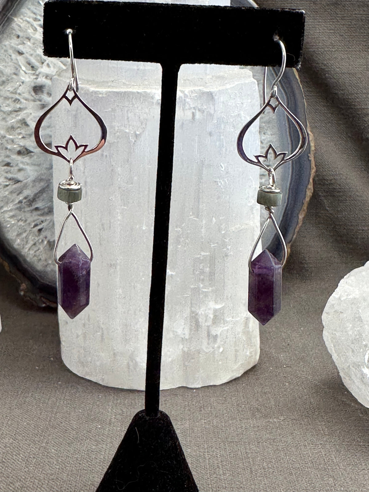 Arabesque Lotus earrings