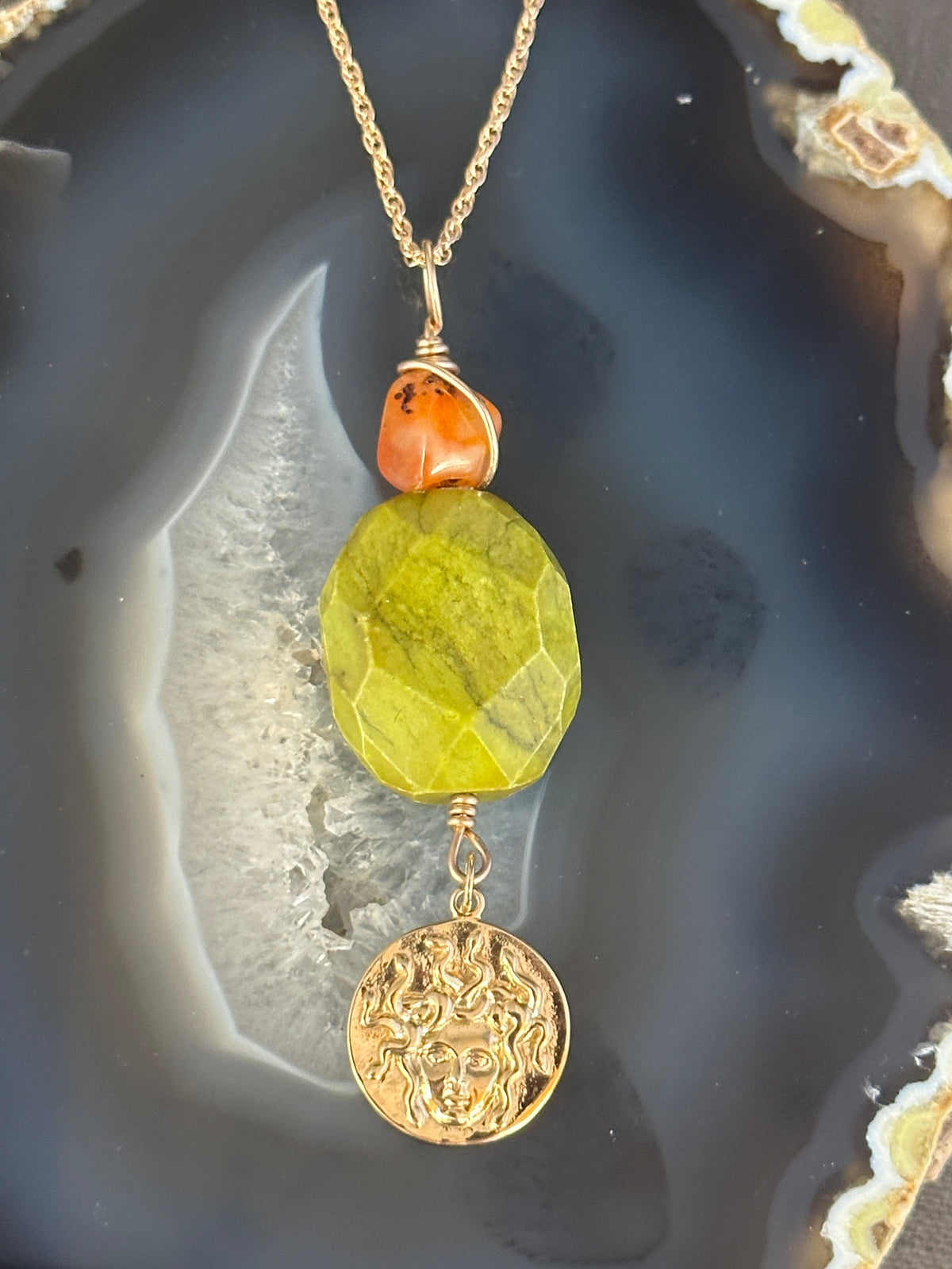Medusa pendant