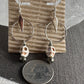 Skulls and Hoops earrings