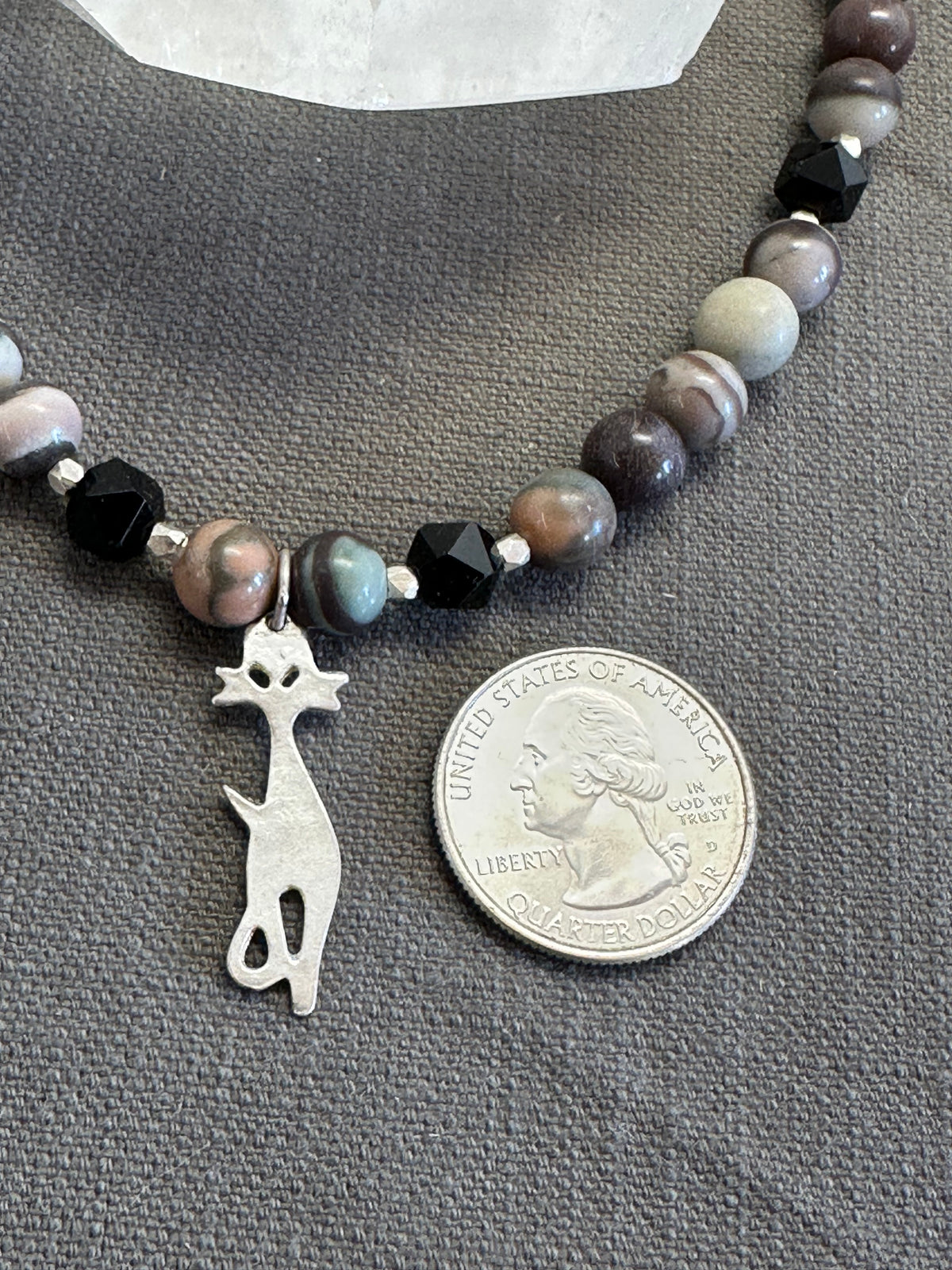Calico Cat necklace