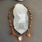 Flaming Shields necklace