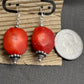 Sunburst Coral earrings