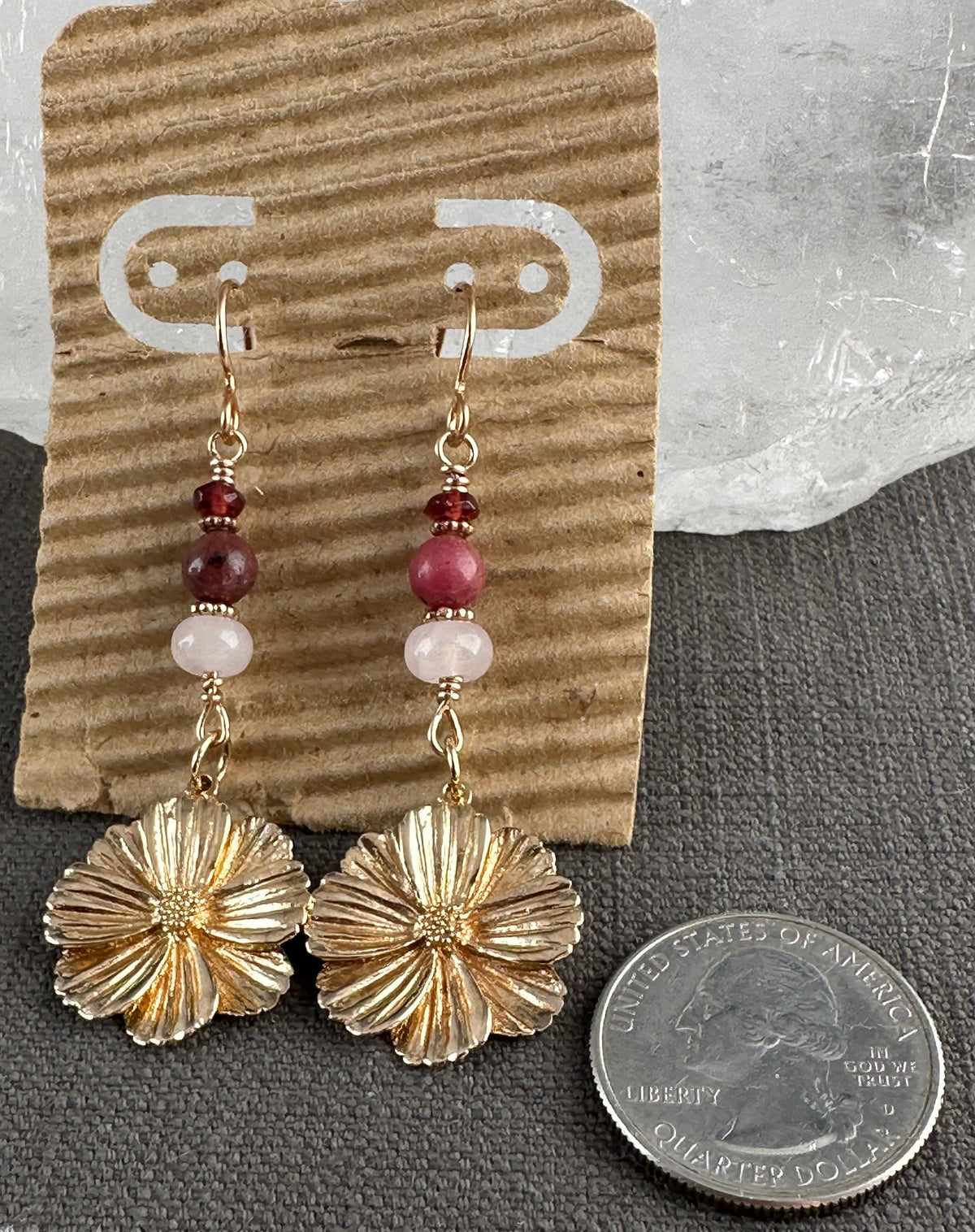 Cosmos earrings
