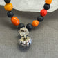 Jack-o’-lantern necklace