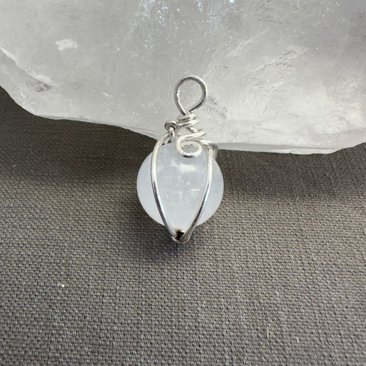 Quartz Sphere pendant