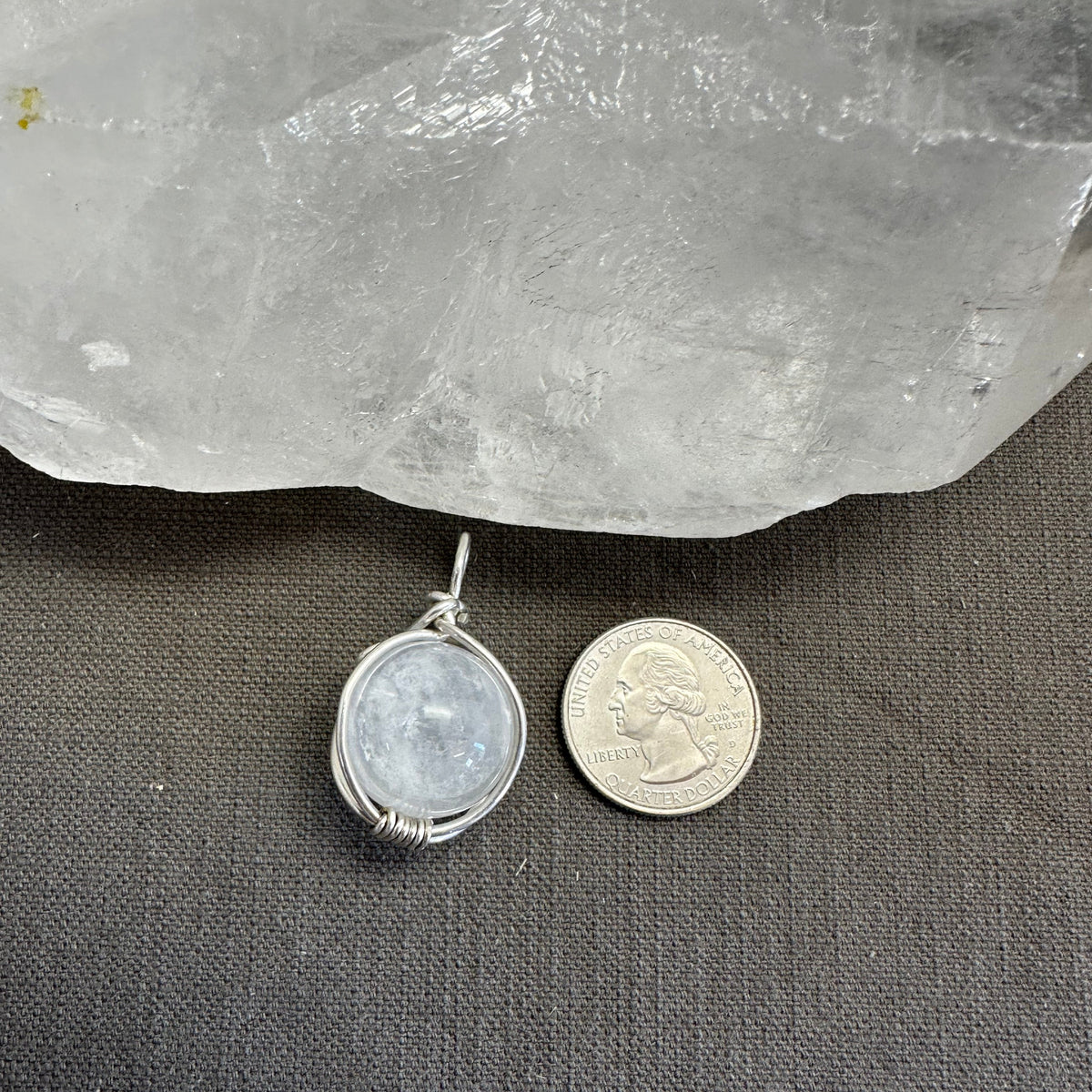 Quartz Sphere pendant