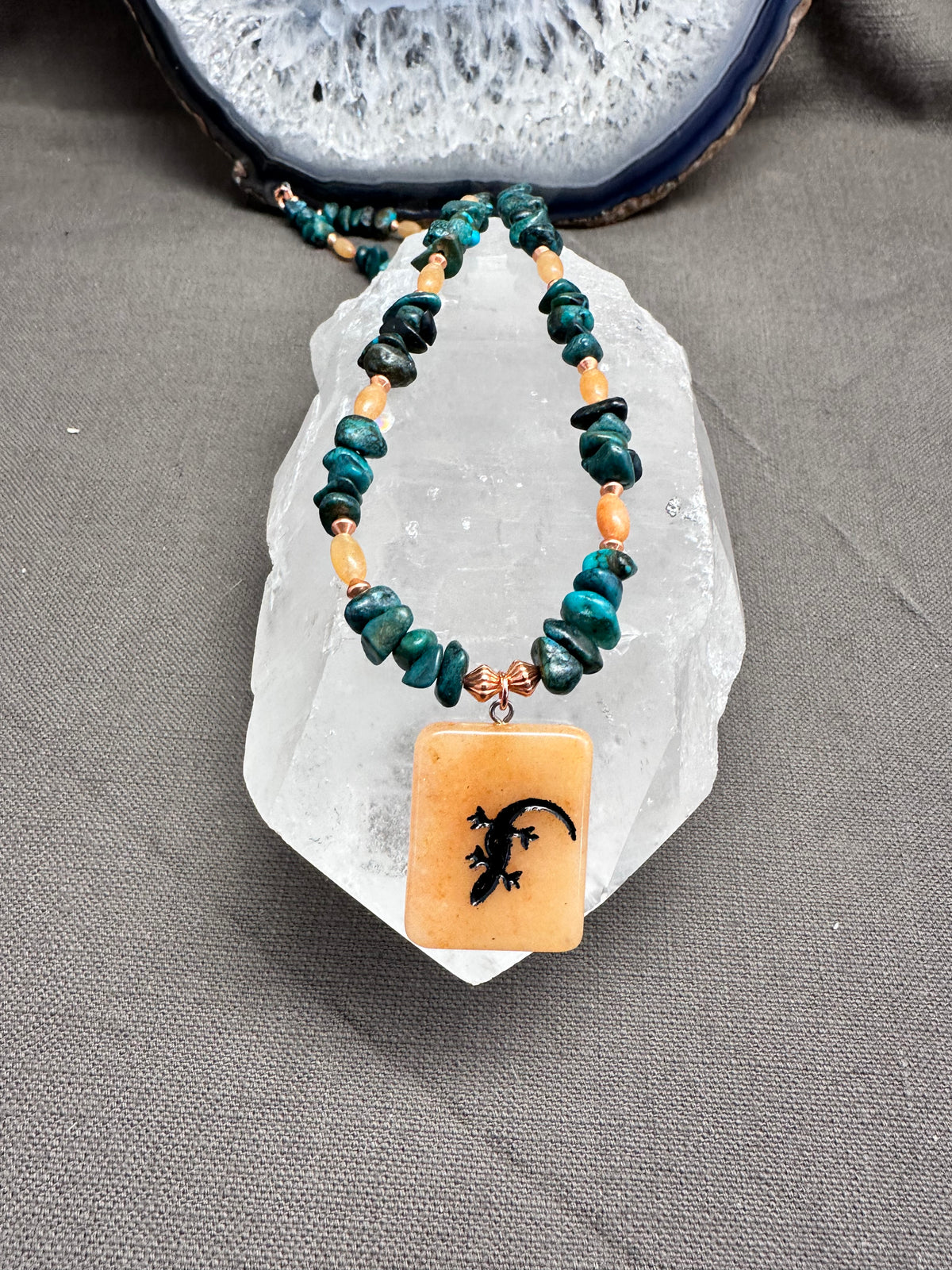 Lizard Spirit necklace