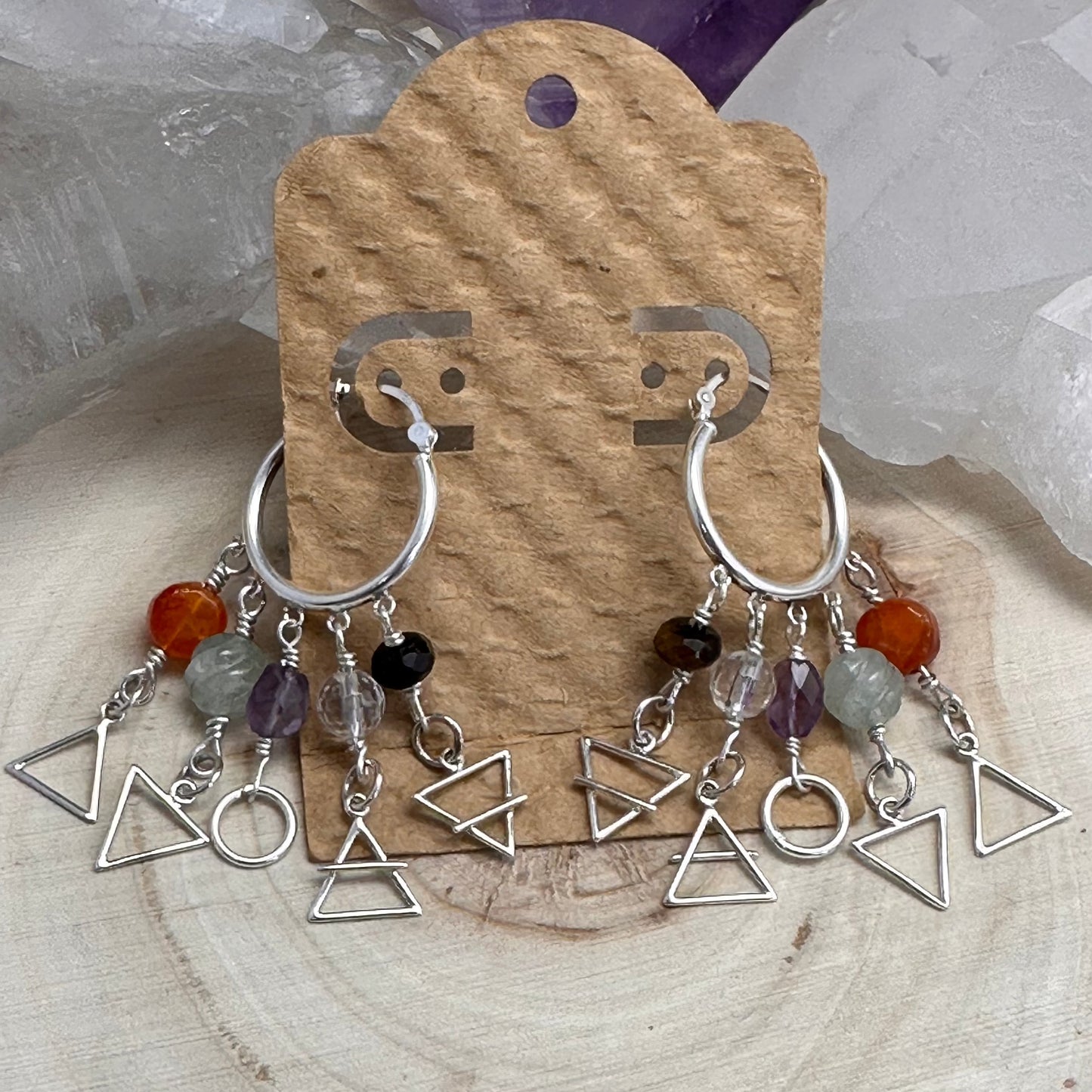 Elemental Hoop earrings