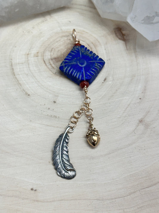 Weighed & Measured pendant