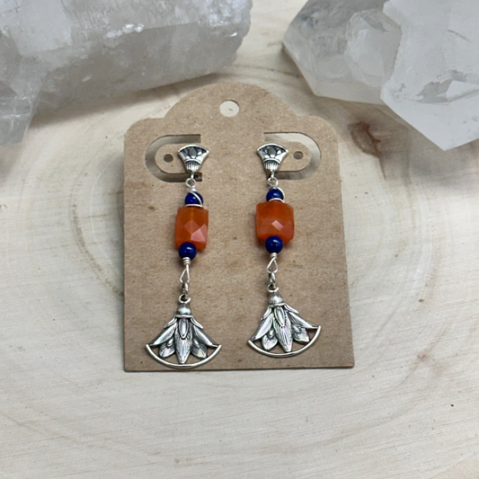 Ancient Lotus earrings